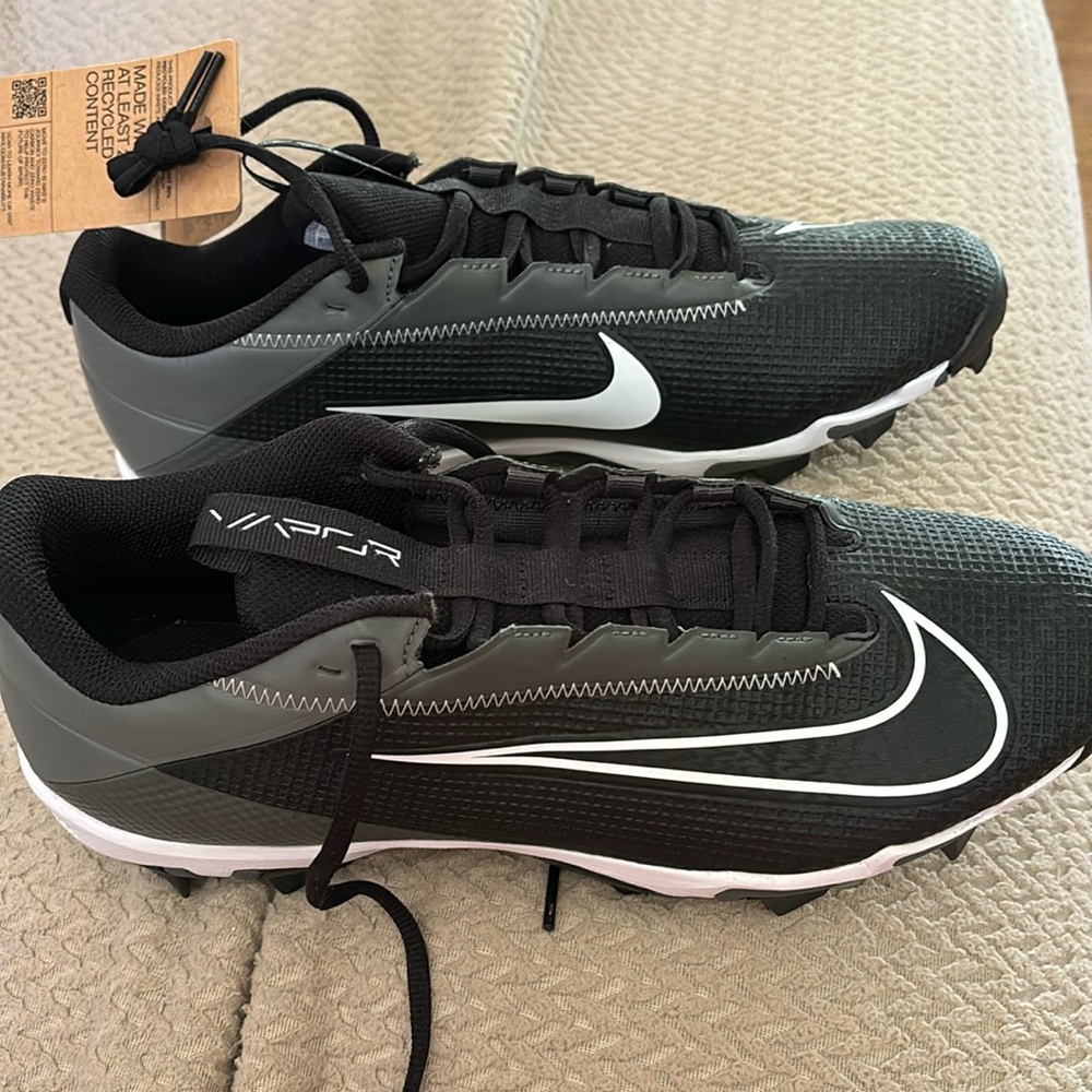 nike fastflex vapor cleats size 12 brand new w tag